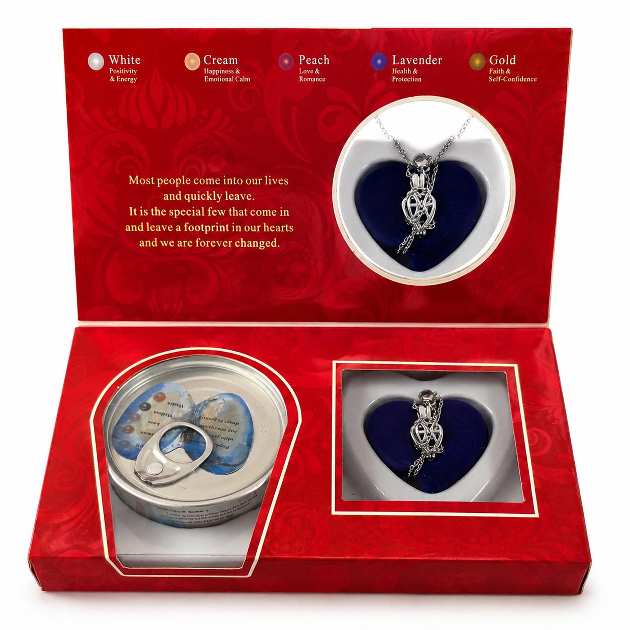 DIY Wish Pearl Necklace Kit – Lotus Locket & Cultured Pearl 16.9 2 DIY Wish Pearl Necklace Kit – Lotus Locket & Cultured Pearl 16.9 - Image 2