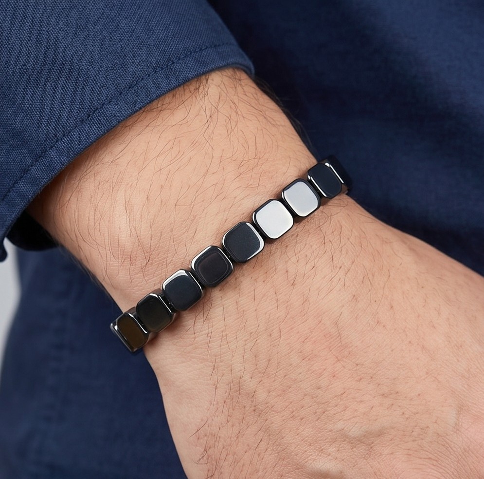 2 Pack 2026 Hemios Hematite Bracelet for Men - Image 3