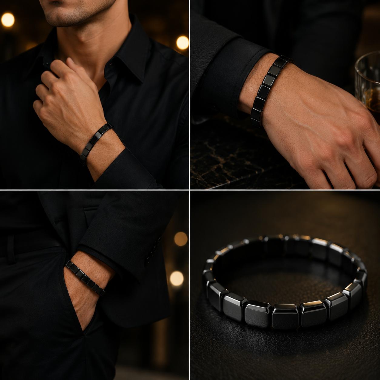 2 Pack 2026 Hemios Hematite Bracelet for Men - Image 5