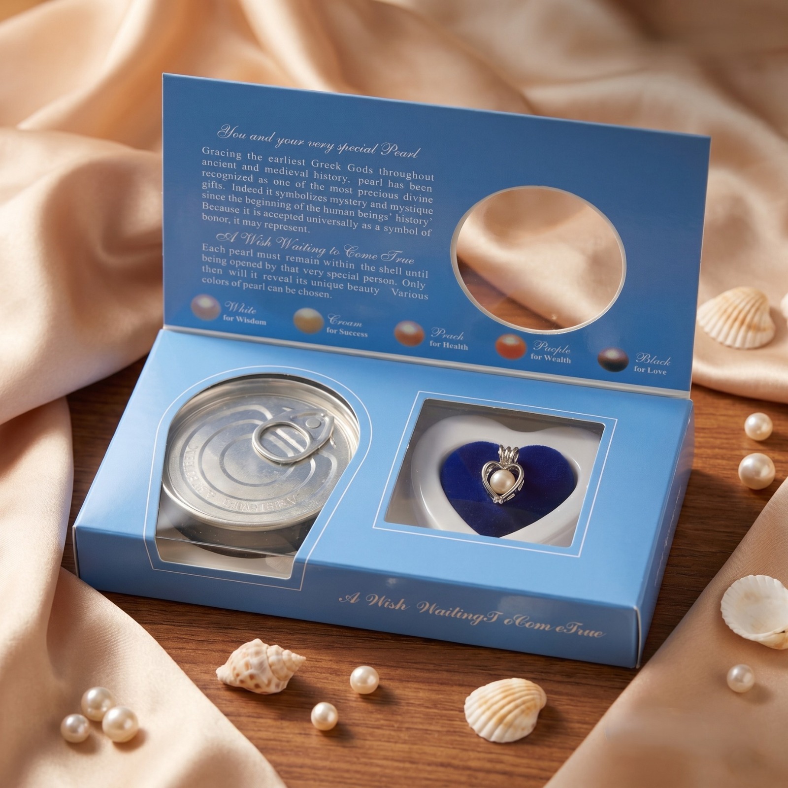 DIWish Pearl Necklace Kit – Lotus Locket & Cultured Pearl 16.9 - Image 5