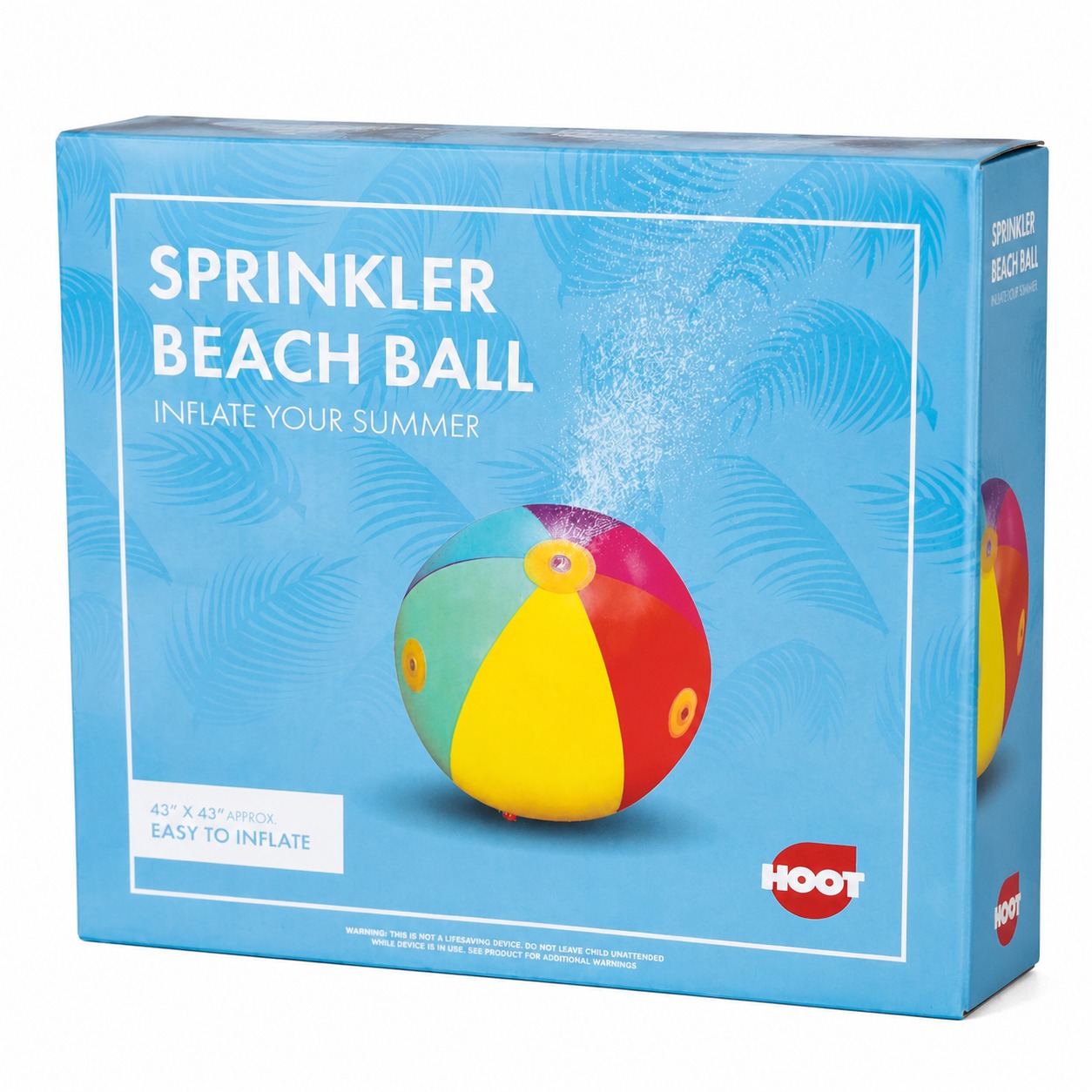 Sprinkler Beach Ball – Inflatable Water Fun for Summer Play - Image 2