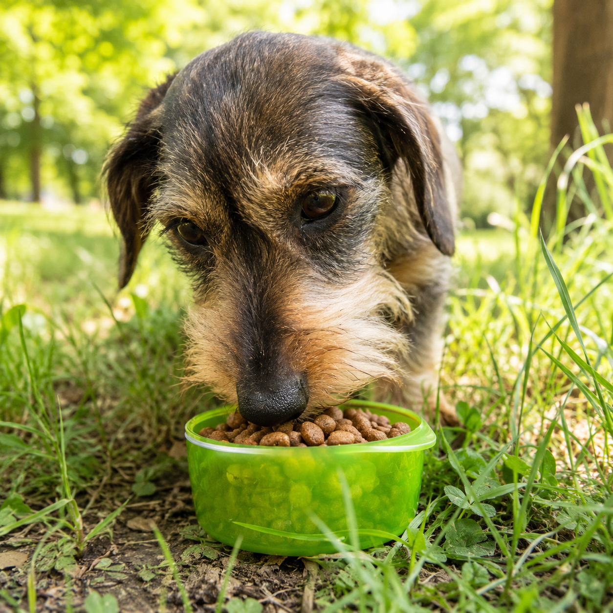 2 in 1 Portable Pet Water Bottle & Food Container Travel Dog Cat Drinking Bowl 9 2 in 1 Portable Pet Water Bottle & Food Container Travel Dog Cat Drinking Bowl - Image 9