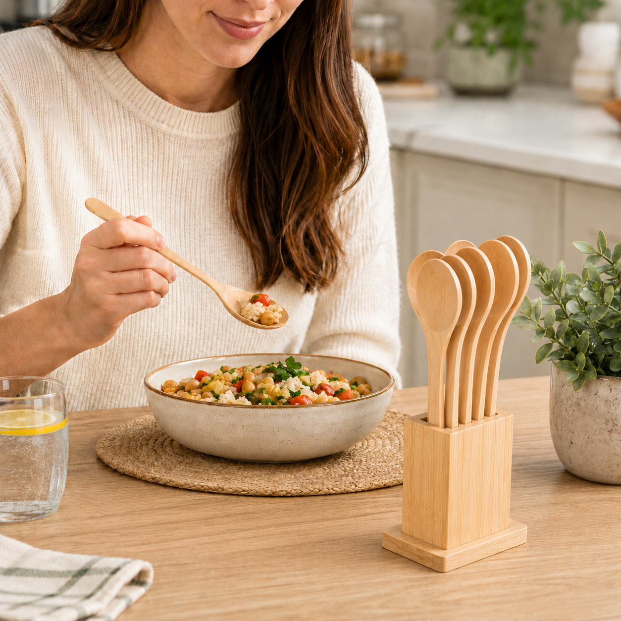 Eco-Friendly Wooden Spoons – Set of 30 Disposable Compostable Cutlery 9 Eco-Friendly Wooden Spoons – Set of 30 Disposable Compostable Cutlery - Image 9