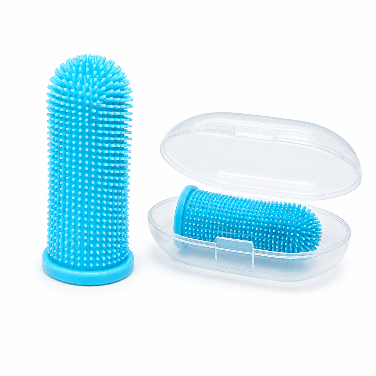 Silicone Pet Finger Toothbrushes | Soft Dog & Cat Dental Care Brush Set 7 Silicone Pet Finger Toothbrushes | Soft Dog & Cat Dental Care Brush Set - Image 7