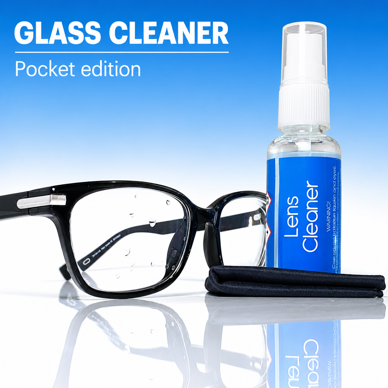 Lens Cleaner & Microfiber Cloth Set – 30ml Eyewear Cleaning Kit 5 Lens Cleaner & Microfiber Cloth Set – 30ml Eyewear Cleaning Kit - Image 5