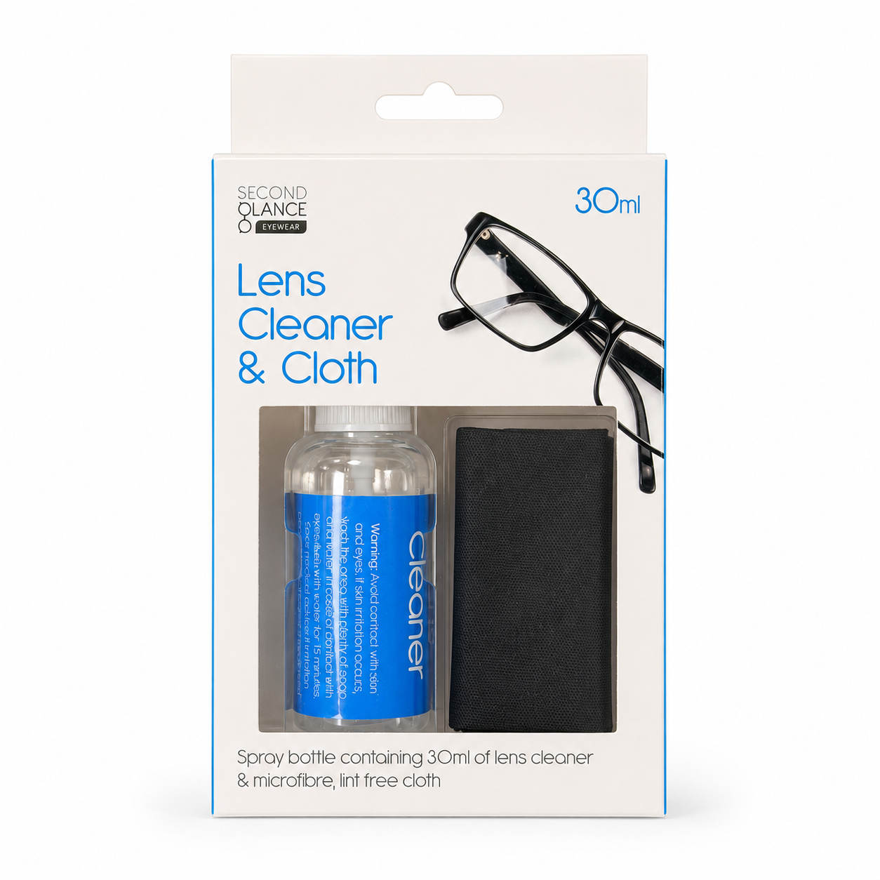 Lens Cleaner & Microfiber Cloth Set – 30ml Eyewear Cleaning Kit 8 Lens Cleaner & Microfiber Cloth Set – 30ml Eyewear Cleaning Kit - Image 8
