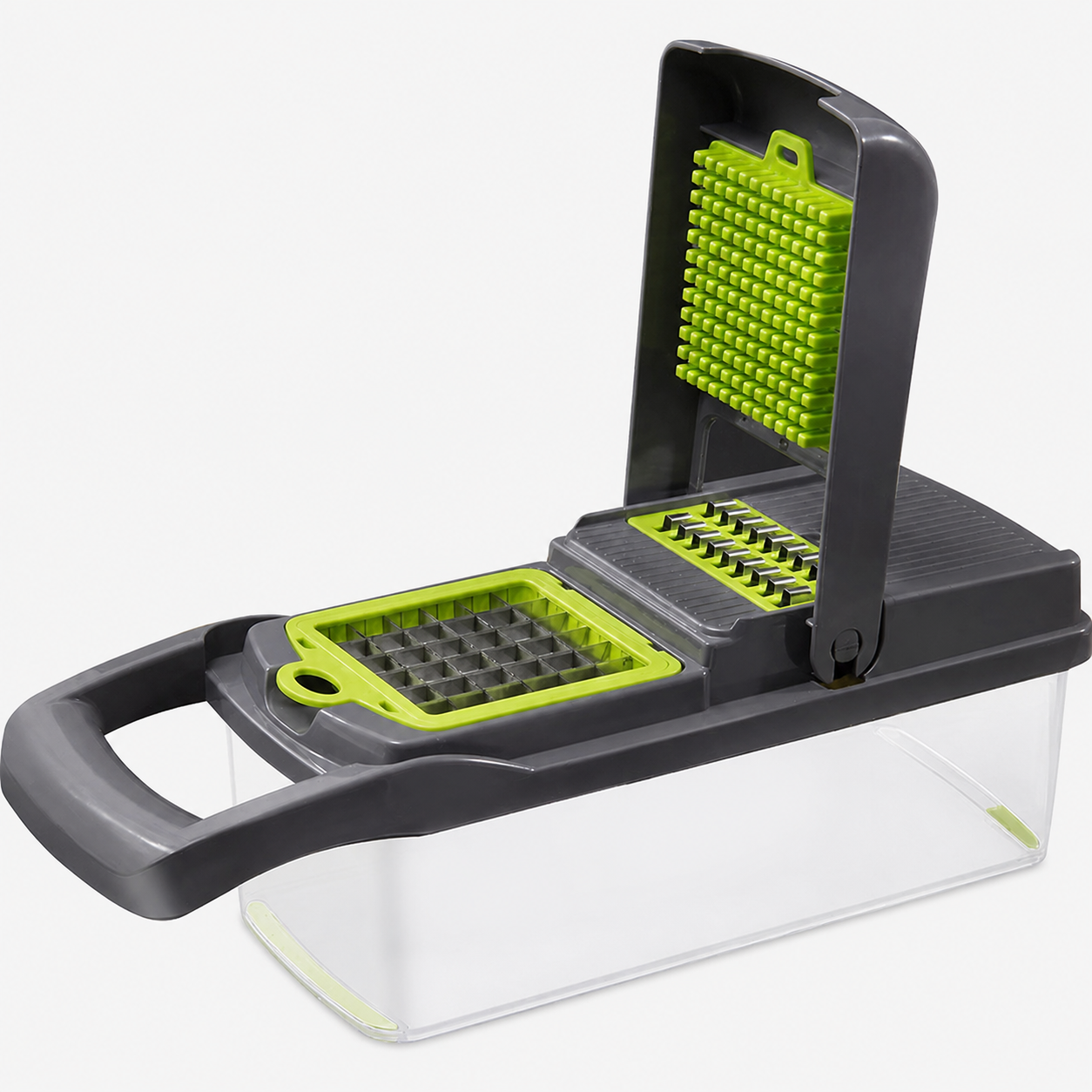 12-in-1 Multifunction Vegetable Chopper & Mandoline Slicer with Container 8 12-in-1 Multifunction Vegetable Chopper & Mandoline Slicer with Container - Image 8