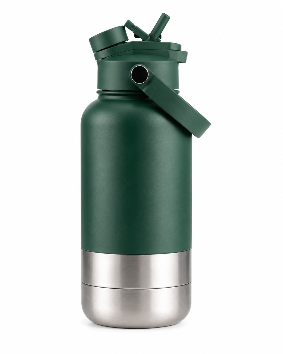 2 Pack Pet Travel Water Bottles Portable Dog Drinking Bottle Black & Green 8 2 Pack Pet Travel Water Bottles Portable Dog Drinking Bottle Black & Green - Image 8