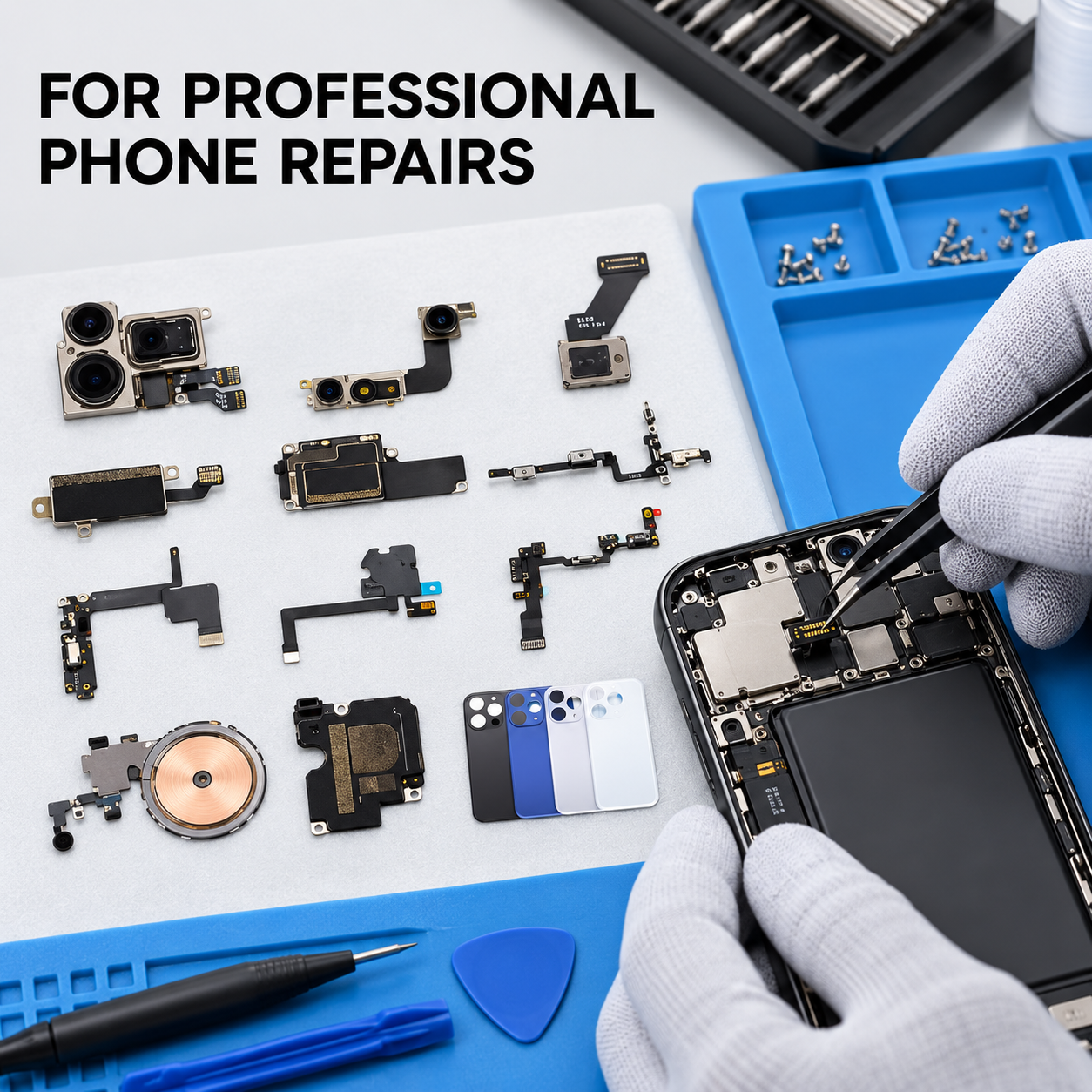 Mobile Phone Repair Parts Replacement Components Camera Flex Speaker Housing 5 Mobile Phone Repair Parts Replacement Components Camera Flex Speaker Housing - Image 5