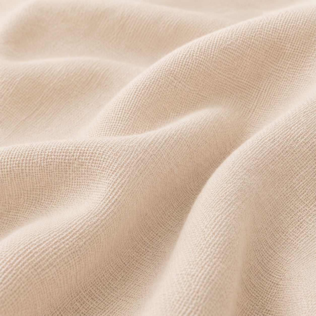 Warm Cream Cotton Scarf – Soft, Comfortable Everyday Essential 2 Warm Cream Cotton Scarf – Soft, Comfortable Everyday Essential - Image 2
