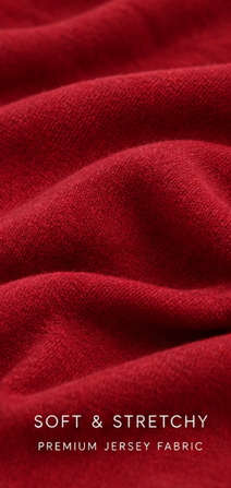 Women Soft Jersey Scarf Stretchy Hijab Wrap Headscarf Deep Red Burgundy Shawl 2 Women Soft Jersey Scarf Stretchy Hijab Wrap Headscarf Deep Red Burgundy Shawl - Image 2
