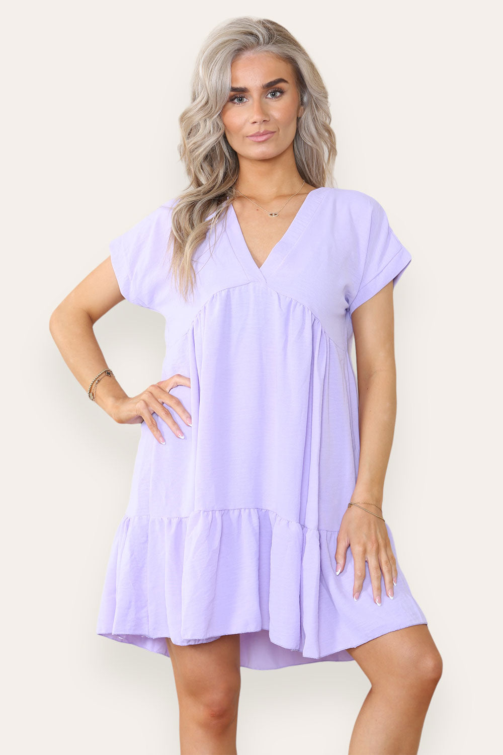 Womens Fancy Style Tiered Smock Dress 29 Womens Fancy Style Tiered Smock Dress - Image 29