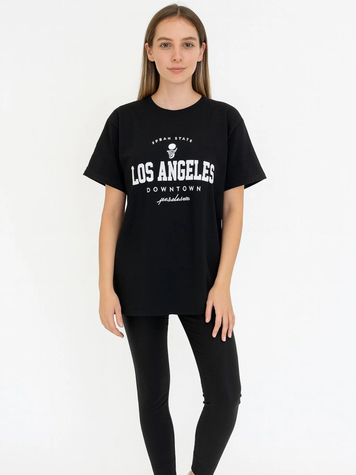 Ladies New York Down Town Oversized T Shirt 2 Ladies New York Down Town Oversized T Shirt - Image 2