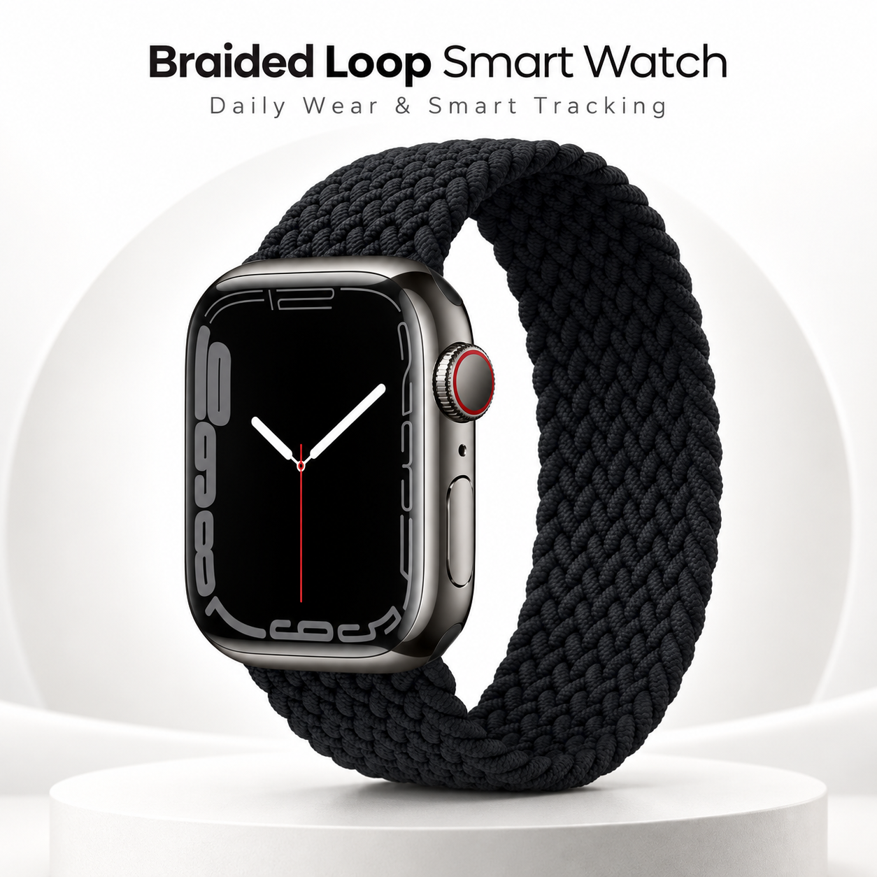Braided Loop Smart Watch Daily Wear Smart Tracking Fitness Bluetooth 1 Braided Loop Smart Watch Daily Wear Smart Tracking Fitness Bluetooth
