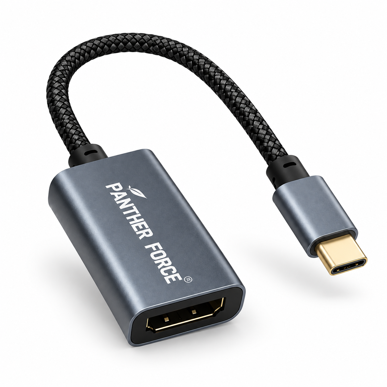 PANTHER FORCE 8K HDTV Type-C to DP Adapter, Ultra HD USB-C to DisplayPort Cable Converter 2 PANTHER FORCE 8K HDTV Type-C to DP Adapter, Ultra HD USB-C to DisplayPort Cable Converter - Image 2