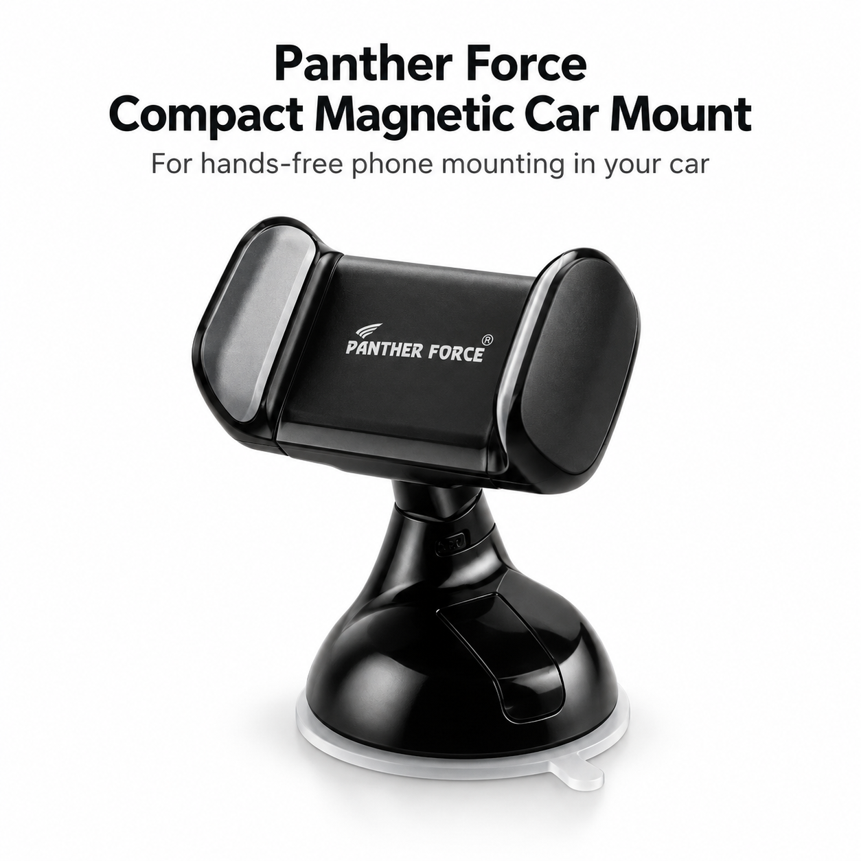 Panther Force Magnetic Car Phone Holder Dashboard Suction Mount Universal, Black 1 Panther Force Magnetic Car Phone Holder Dashboard Suction Mount Universal, Black
