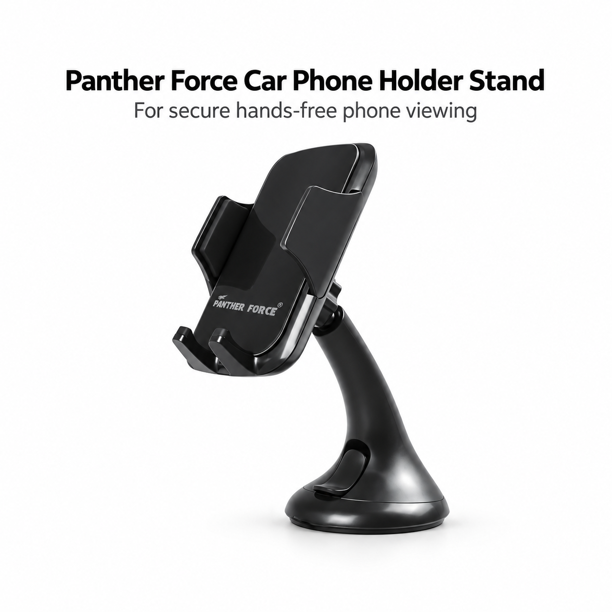 Panther Force Car Phone Holder Stand Adjustable Dashboard Suction Mount Cradle 1 Panther Force Car Phone Holder Stand Adjustable Dashboard Suction Mount Cradle