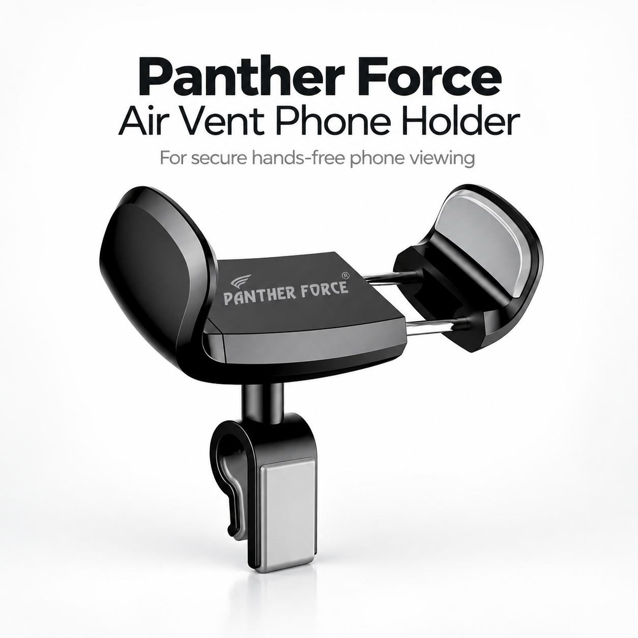Panther Force Car Air Vent Phone Holder Adjustable Secure Grip Mount Black 1 Panther Force Car Air Vent Phone Holder Adjustable Secure Grip Mount Black