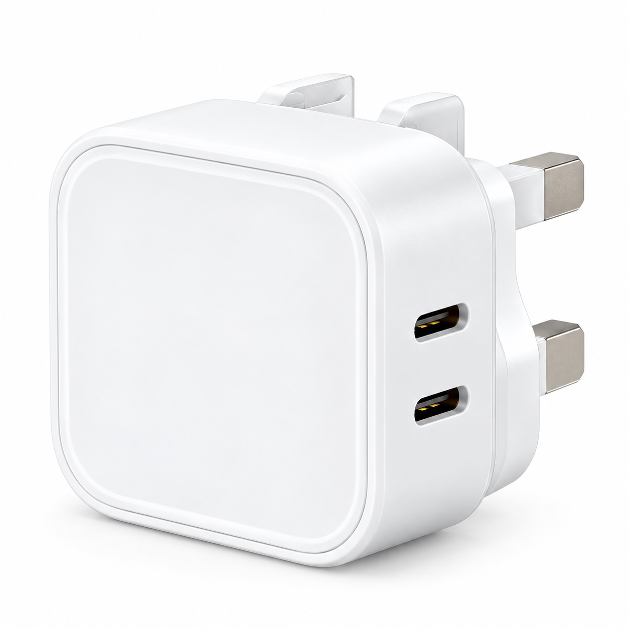 Panther Force 45W GaN Fast Charging Wall Charger Dual USB-C Folding Plug Adapter 2 Panther Force 45W GaN Fast Charging Wall Charger Dual USB-C Folding Plug Adapter - Image 2