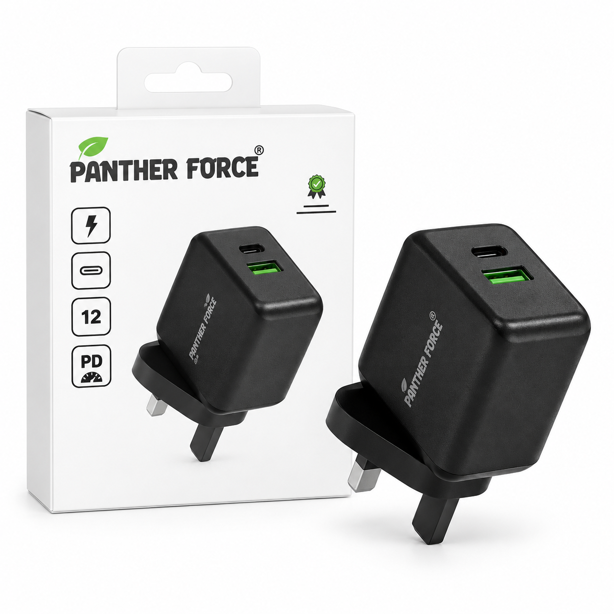 Panther Force 65W PD Quick Laptop Charger Type-C 12 Connections Fast Safe Reliable 3 Panther Force 65W PD Quick Laptop Charger Type-C 12 Connections Fast Safe Reliable - Image 3