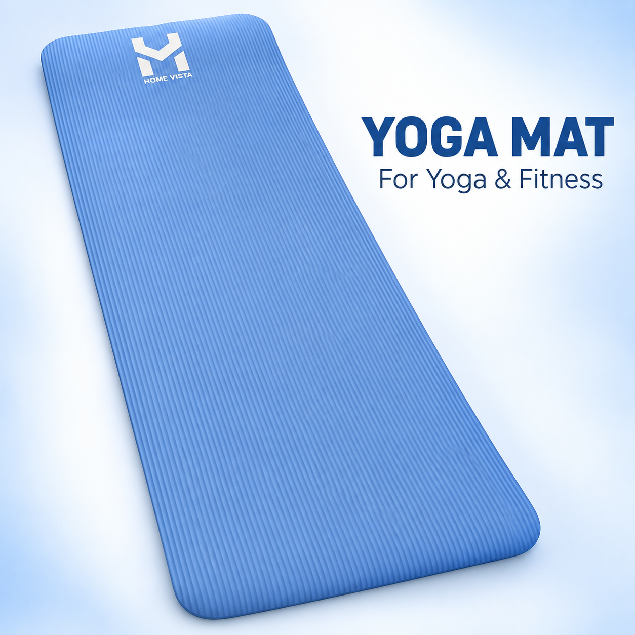 Home Vista Blue Yoga Mat Non Slip Exercise Fitness Pilates Gym Training Workouts 1 Home Vista Blue Yoga Mat Non Slip Exercise Fitness Pilates Gym Training Workouts