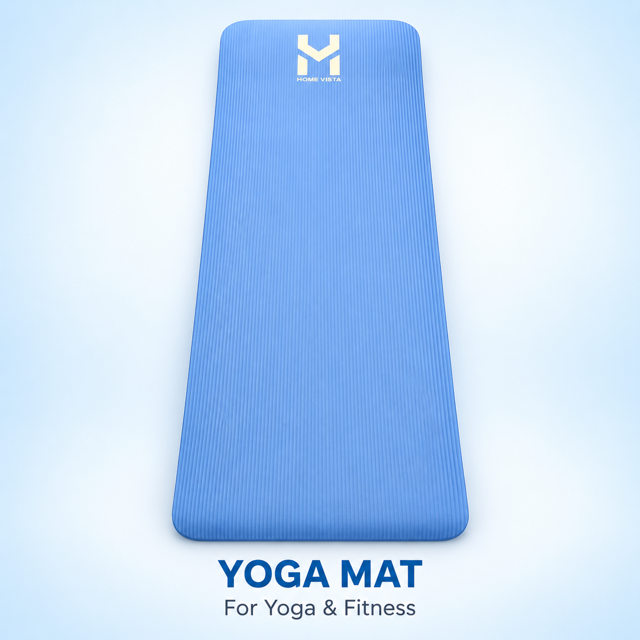 Home Vista Blue Yoga Mat Non Slip Exercise Fitness Pilates Gym Training Workouts 5 Home Vista Blue Yoga Mat Non Slip Exercise Fitness Pilates Gym Training Workouts - Image 5