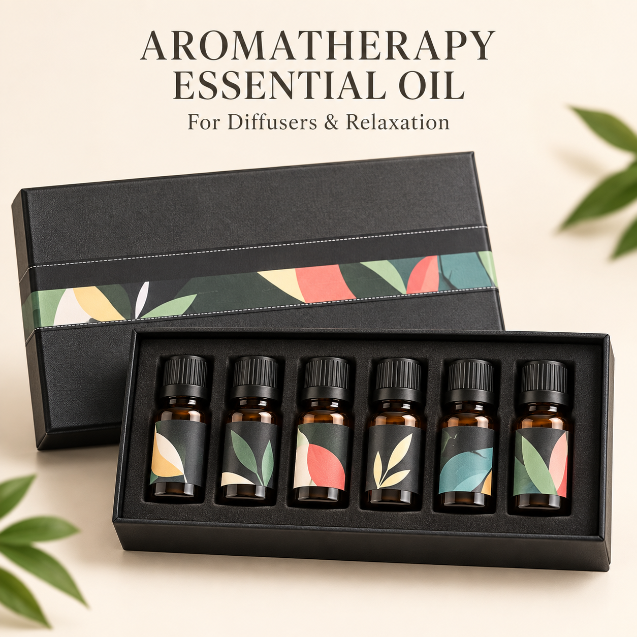 6pc Aromatherapy Essential Oil Gift Set Fragrance Oil for Diffuser Relaxation UK 1 6pc Aromatherapy Essential Oil Gift Set Fragrance Oil for Diffuser Relaxation UK