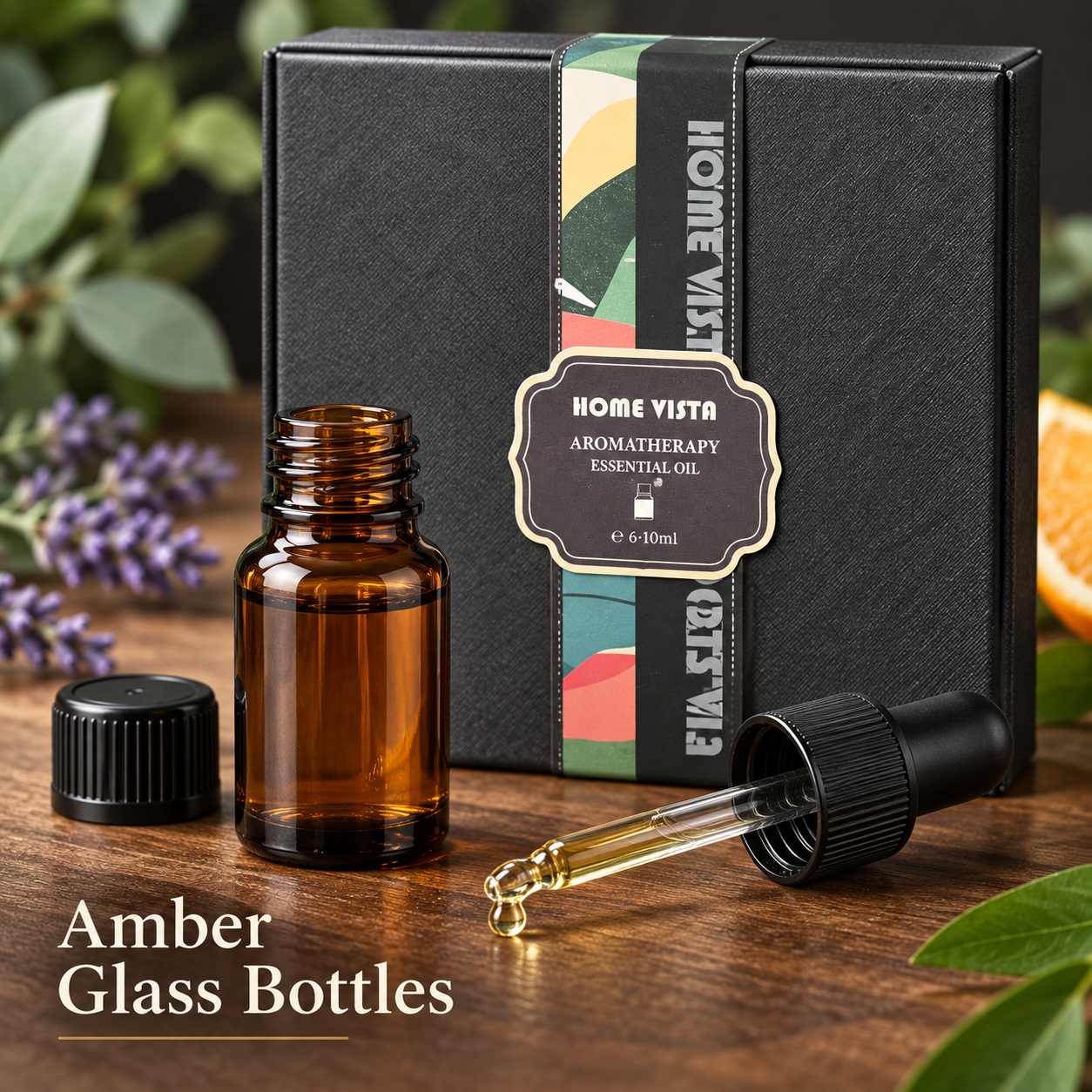6pc Aromatherapy Essential Oil Gift Set Fragrance Oil for Diffuser Relaxation UK 3 6pc Aromatherapy Essential Oil Gift Set Fragrance Oil for Diffuser Relaxation UK - Image 3