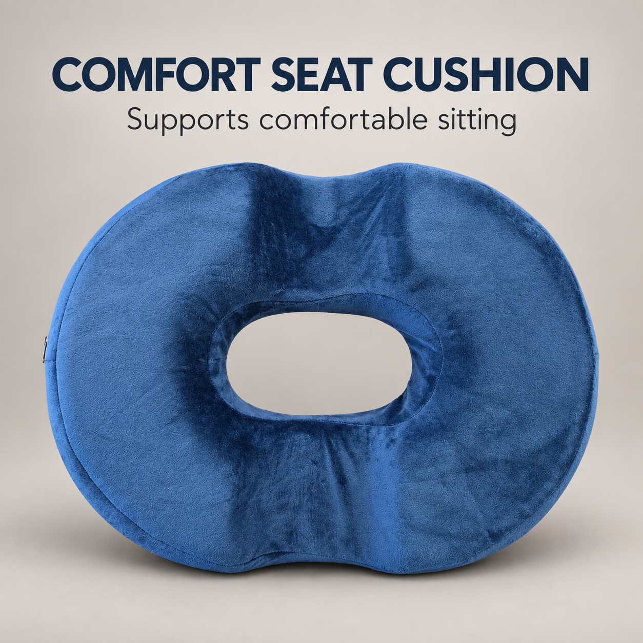 Blue Donut Seat Cushion Comfort Support for Office Chairs Home Car Travel Pillow 1 Blue Donut Seat Cushion Comfort Support for Office Chairs Home Car Travel Pillow