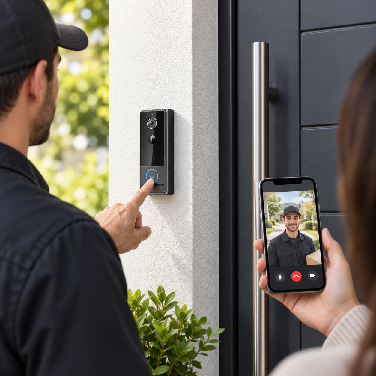 HOME VISTA Wireless Video Doorbell Camera Two Way Audio Indoor Chime Security UK 5 HOME VISTA Wireless Video Doorbell Camera Two Way Audio Indoor Chime Security UK - Image 5