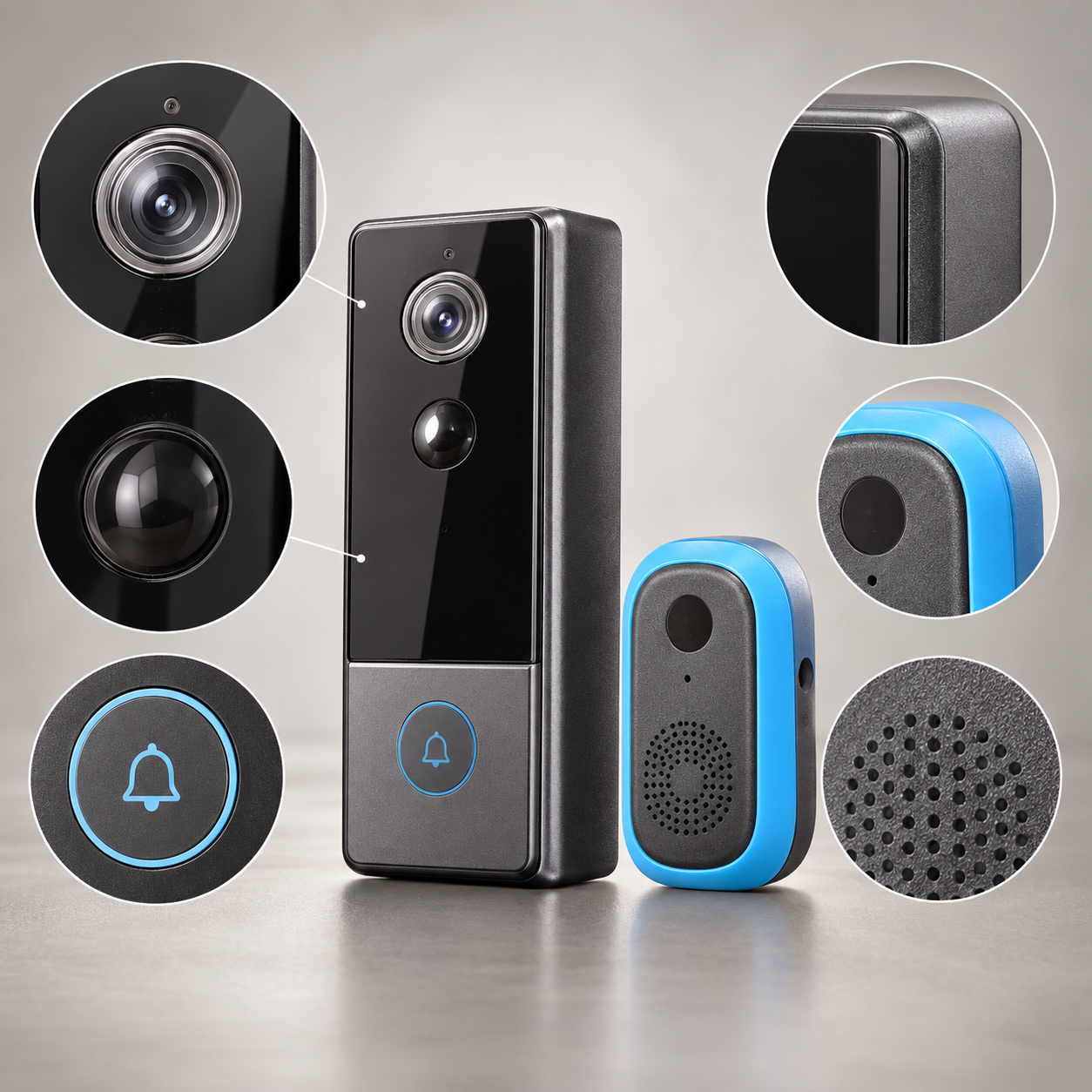 HOME VISTA Wireless Video Doorbell Camera Two Way Audio Indoor Chime Security UK 3 HOME VISTA Wireless Video Doorbell Camera Two Way Audio Indoor Chime Security UK - Image 3