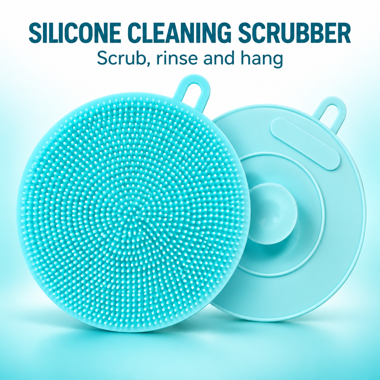Silicone Dish Scrubber Brush Kitchen Washing Cleaning Pad Nonscratch Reusable UK 1 Silicone Dish Scrubber Brush Kitchen Washing Cleaning Pad Nonscratch Reusable UK