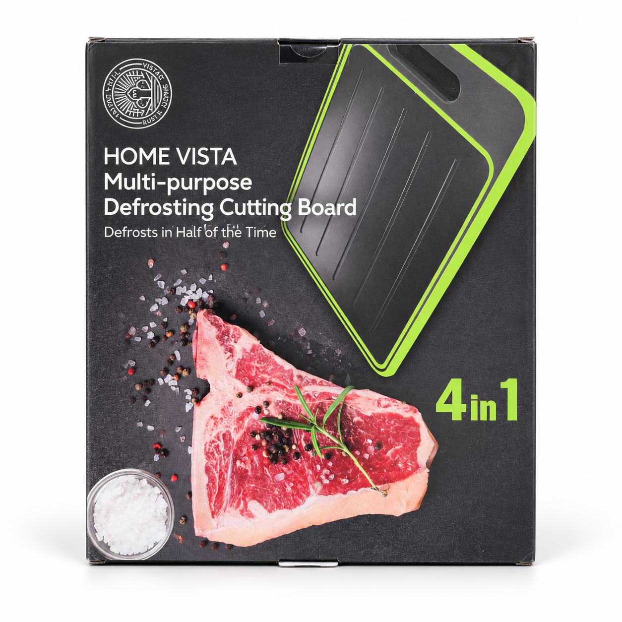 4-in-1 Defrosting Tray Chopping Cutting Board Quick Food Thawing Kitchen Tool UK 2 4-in-1 Defrosting Tray Chopping Cutting Board Quick Food Thawing Kitchen Tool UK - Image 2