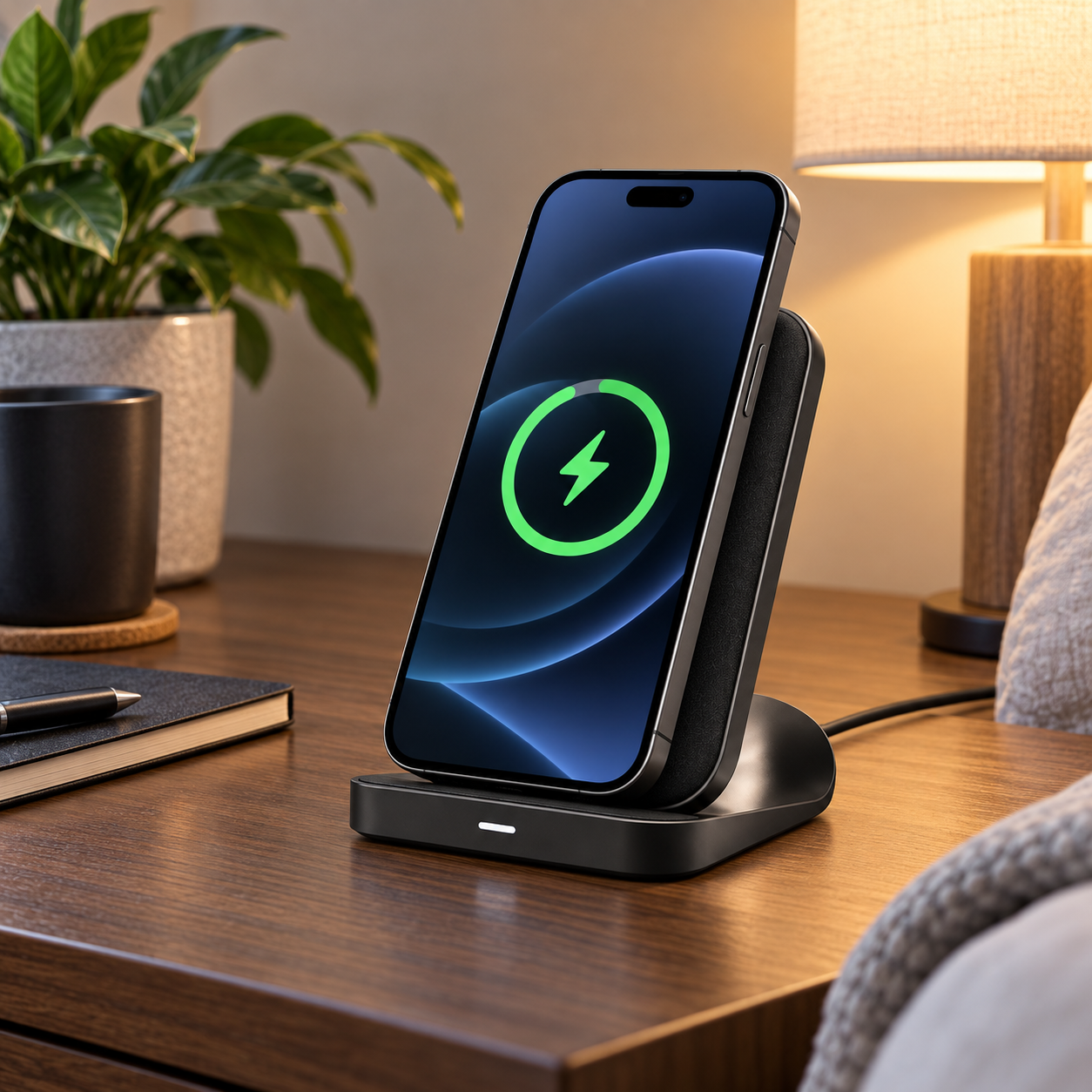 PANTHER FORCE 15W Wireless Stand Charger – Premium Fast Charging 4 PANTHER FORCE 15W Wireless Stand Charger – Premium Fast Charging - Image 4