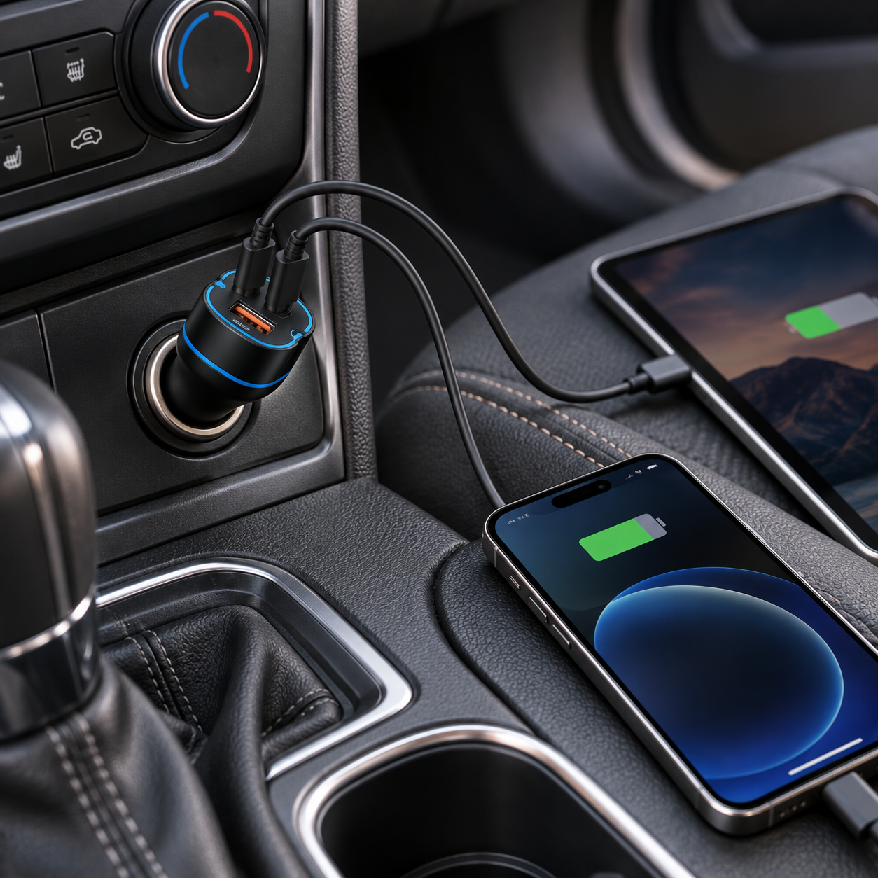PANTHER FORCE 42W Dual Car Charger – PD 20W & QC 3.0 Fast Charge 4 PANTHER FORCE 42W Dual Car Charger – PD 20W & QC 3.0 Fast Charge - Image 4