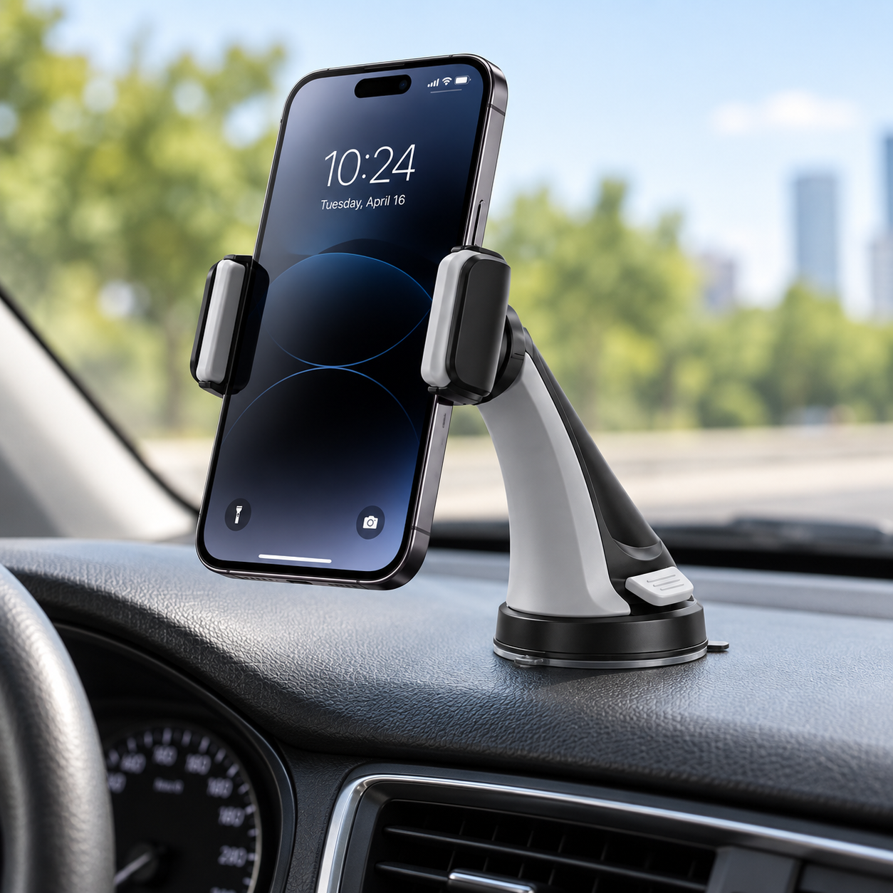 Panther Force Car Phone Holder Dashboard Suction Mount 360 Rotating Universal UK 5 Panther Force Car Phone Holder Dashboard Suction Mount 360 Rotating Universal UK - Image 5