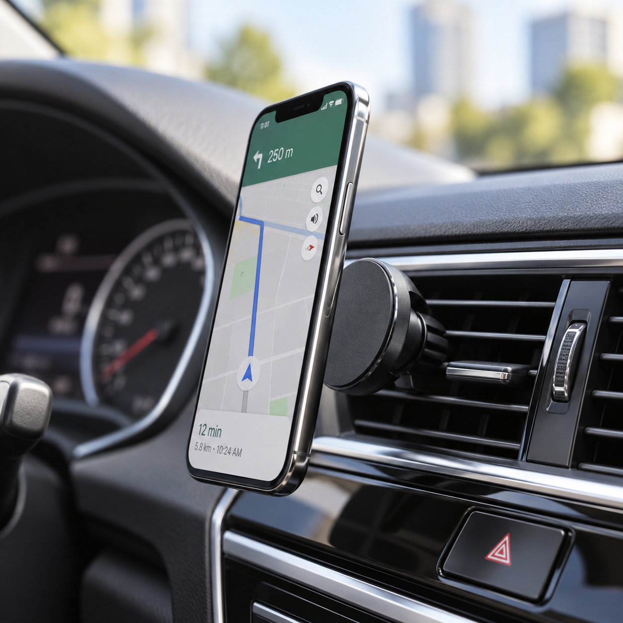 Panther Force Magnetic Car Phone Holder 360° Air Vent Mount Strong Phone Grip 3 Panther Force Magnetic Car Phone Holder 360° Air Vent Mount Strong Phone Grip - Image 3