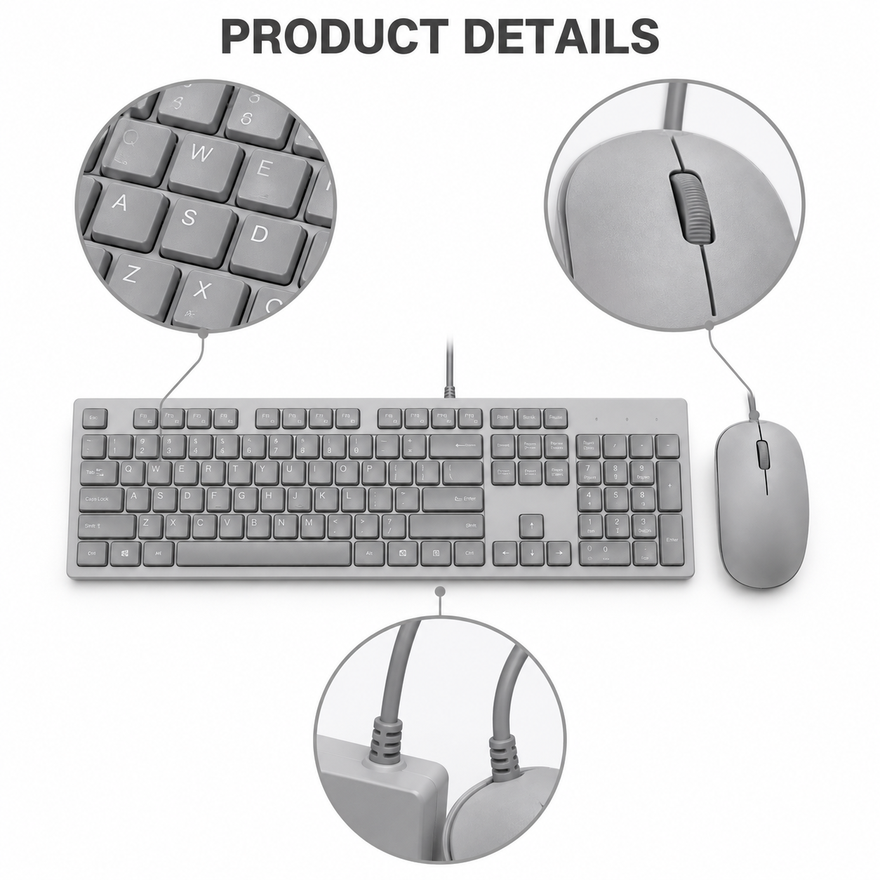 Panther Force Wired Keyboard & Mouse Combo 4 Panther Force Wired Keyboard & Mouse Combo - Image 4