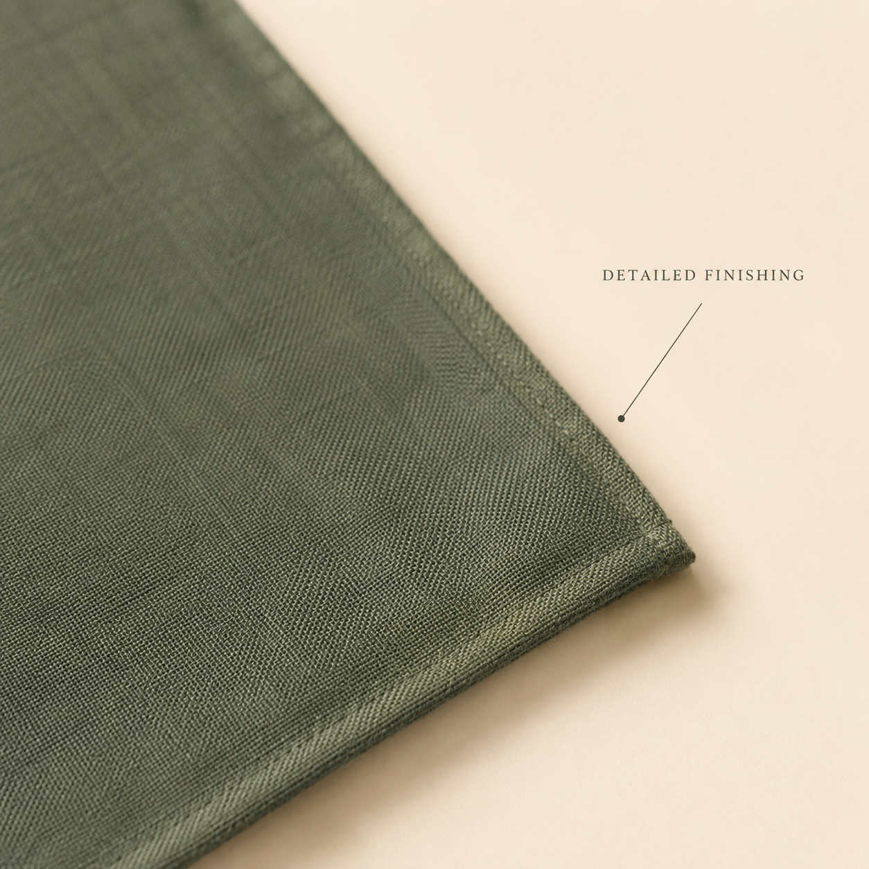 Dark Olive Green Wool Scarf Soft Warm Woven Winter Shawl Wrap 1.8m x 63cm 3 Dark Olive Green Wool Scarf Soft Warm Woven Winter Shawl Wrap 1.8m x 63cm - Image 3